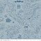 Colonial Map in Blue (c17332-blue) | Independence | Riley Blake Designs | Riley Blake